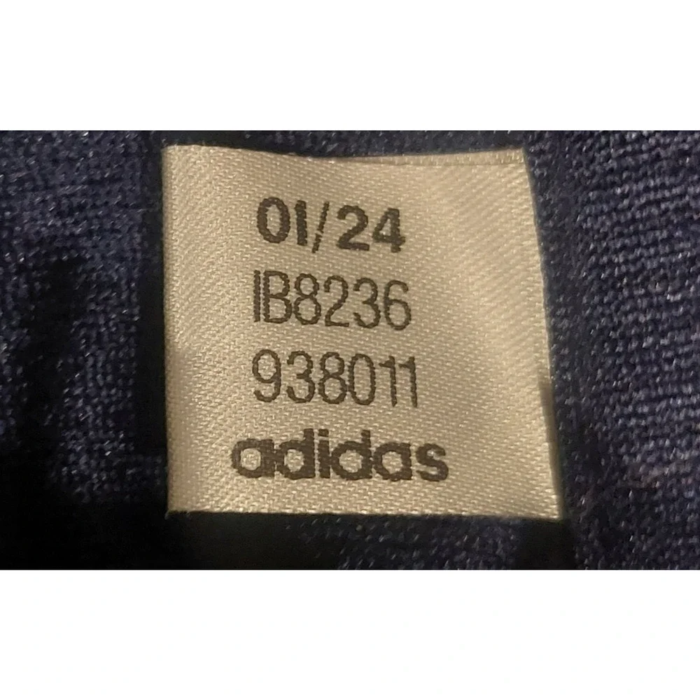 Adidas Short Sleeve Polo Golf Shirt Navy Blue Size XL